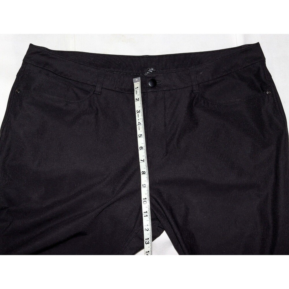Lululemon ABC Classic-Fit 5 Pocket Pant Warpstreme LM5AQ9S Black Size 38 - Picture 10 of 13
